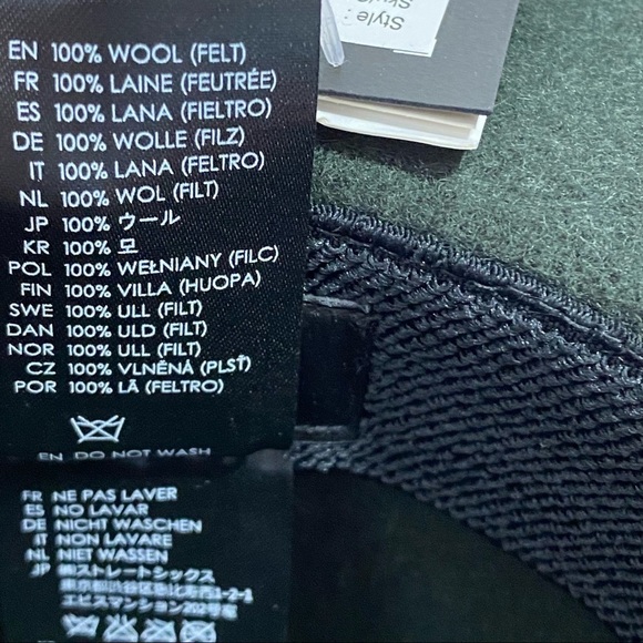 Brixton Valley Fedora Moss Green One Size - Picture 8 of 9